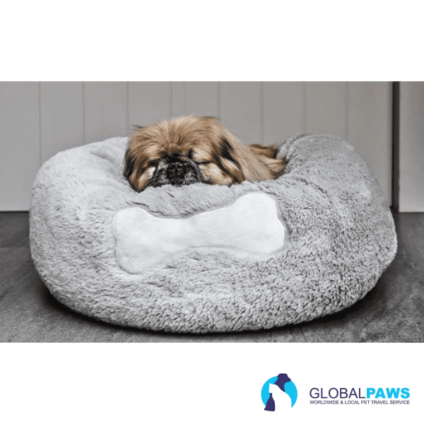 Mikki Calming Donut Bed - Grey - Image 5