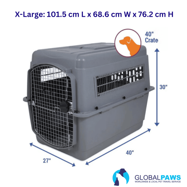 Plastic Pet Box X-Large - Petmate Sky Kennel