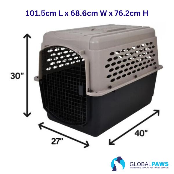 Plastic Pet Crate X-Large - Petmate Vari Kennel