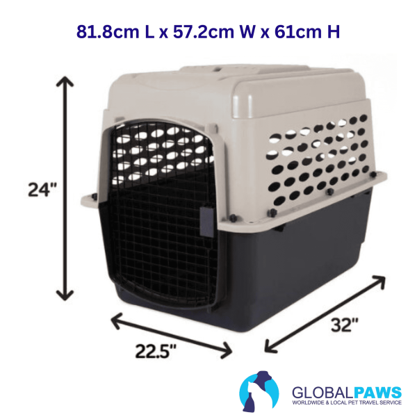 Plastic Pet Crate Intermediate - Petmate Vari Kennel