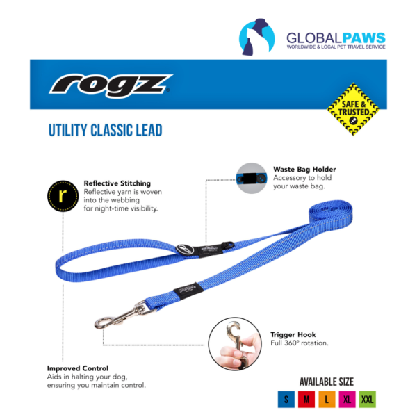Rogz Dog Utility Lead Classic - Image 12