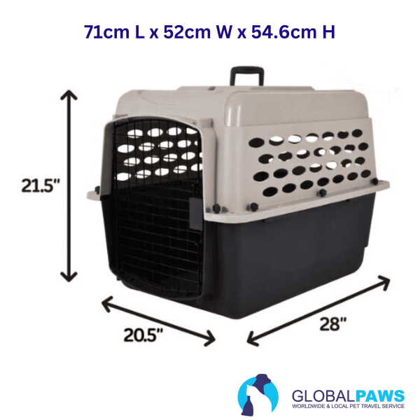 Plastic Pet Crate Medium - Petmate Vari Kennel