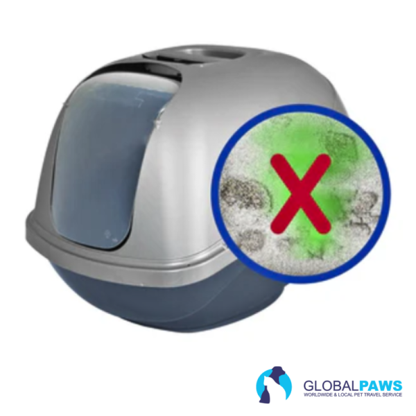 Petmate Basic Hooded Cat Litter Box - Image 3