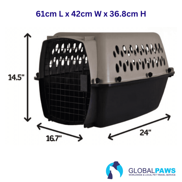 Plastic Pet Crate Small - Petmate Vari Kennel